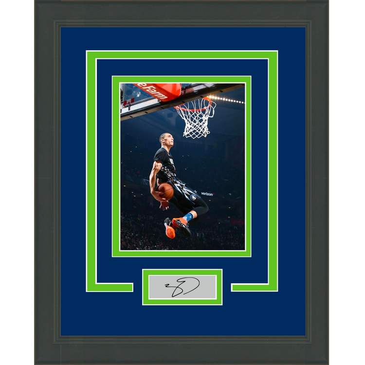 Framed Zach LaVine Facsimile Laser Engraved Signature Auto Minnesota Timberwolves 11x14 Basketball Photo